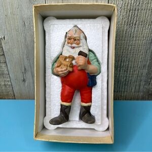 Hallmark Keepsake Ornament 1986 On The Right Track  Ornament Hand Painted